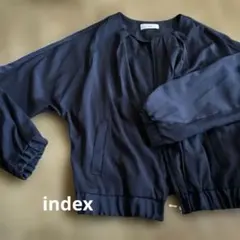 index ブルゾン？ネイビー　Lサイズ