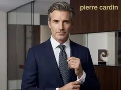 pierre cardin 小紋柄 総柄 ネクタイ ネイビー系 ピエールカルダンのサムネイル