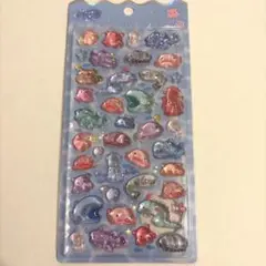 水族館ボンボンドロップシール　深海魚