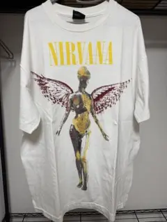月末セール00s Nirvana In utero tシャツ GILDAN - メルカリ