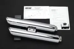 ソフテイル FXSB 07-16 クロームワークス スラッシュカット マフラー