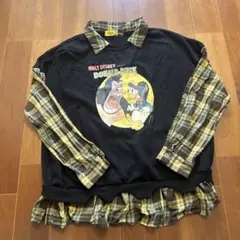 ELF SACK ドナルドダック 長袖Tシャツ