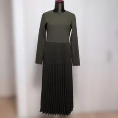 【美品】UNIQLOコンビネーションワンピースMサイズ