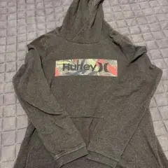 Hurley ダークグレー フリースパーカー Sのサムネイル