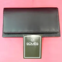 【未使用】ソメスサドル　札入れ　長財布　レザー　ブラック