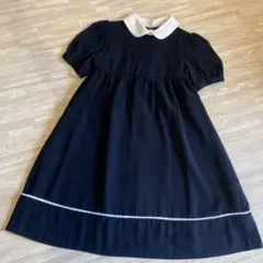 140★キャサリンコテージ★半袖ワンピース　黒