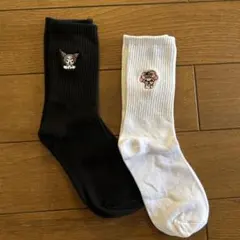 訳あり破格（新品未使用）クロミandマイメロ　ソックス2点