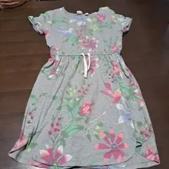 値下げ⭐GAP 花柄 半袖ワンピース 130cm