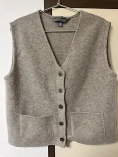 古着ベスト グレー