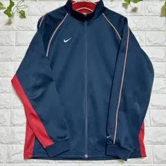 NIKE ナイキ トラックジャケット Y2K 紺赤 00s