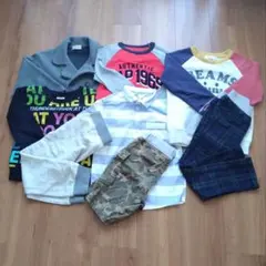 100cm〜110cm 子供服 男の子 まとめ売り 8点セット