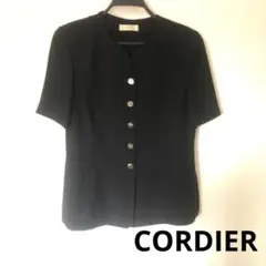 CORDIER 黒　L程度　セレモニー服　ブラックフォーマル　喪服のサムネイル