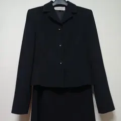 東京ソワール礼服ブラックフォーマル スカートスーツ2点セット