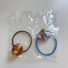 ディズニーキャラクター Twinkleゴム ダンボ　レディ　2個