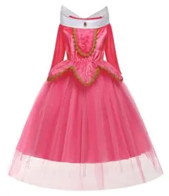 110 プリンセス　オーロラ姫　眠れる森の美女　ドレス　キッズ　ハロウィン　衣装