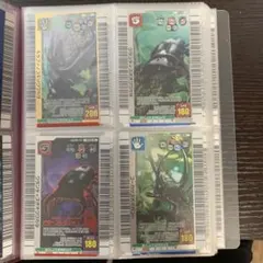 【フルコンプ】ムシキング 2006夏ネイチャー金レア4枚3Dカード6枚を含む