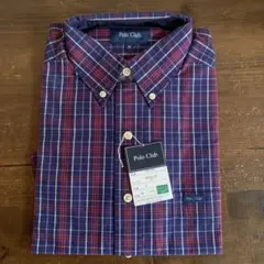 メンズ Polo Club チェック コットン ボタンダウン シャツ
