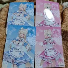 アニメイトフェア　ホロライブ　特典　ブロマイド フワワ モココ ４点セット