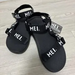 【新品 未使用品】MEI スポーツ サンダル 黒　25-27cm ビーチのサムネイル