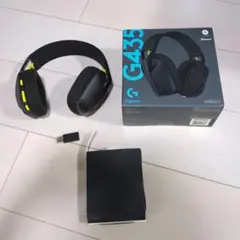 Logicool G435BK ブラック&ネオンイエロー