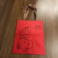 【非売品】スヌーピー トートバッグ 2017年限定
