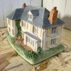 【レア】イギリス製♡コテージ型小物入れThe Village 英国カントリー雑貨