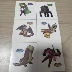 ポケモン　シール　デコキャラシール　ポケモンパンシール