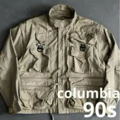 希少モデル◎90s Columbia PFG 2WAY FISHING JKT