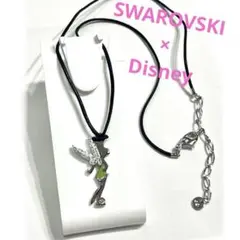 【希少】SWAROVSKI × Disney ティンカー・ベル ネックレス