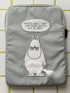 MOOMIN ムーミン ムスッとフェイス タブレットケース ipadケース