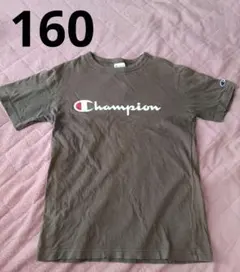 値下げ！160cm　Champion ブラウン Tシャツ S　チャンピオンのサムネイル