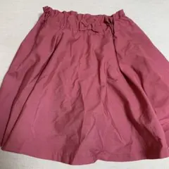 SHOO LA RUE ピンク リボン付き スカート 100cmのサムネイル