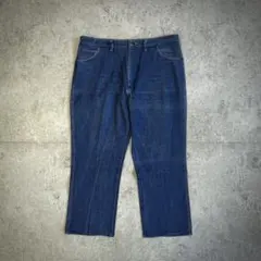 70s 80s ラングラー　アメリカ製　デニム　パンツ　　　40×30 濃紺