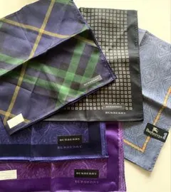 Burberry ハンカチ セット５枚