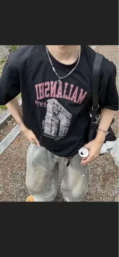 yolo Tシャツ ブラック L