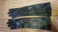 ラム革 ロング手袋