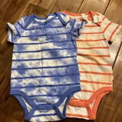 新品タグありbaby GAP ロンパース 2点セット 18-24ヶ月