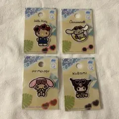 M*0様 セリア サンリオ ワッペンセット 日焼けシリーズ