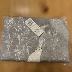 プティマイン　グレー 刺繍トレーナー 130