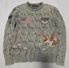 Polo Ralph Lauren ケーブルニットセーター SP　激レア　美品