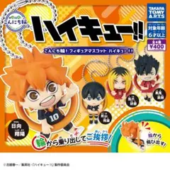 ハイキュー こんにち輪 キーホルダー ガチャ 全種セット