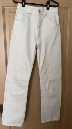 UNIQLO ジーンズ デニム ホワイト
