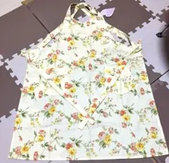 YUMI KATSURA エプロン 花柄 コットン100% Mサイズのサムネイル