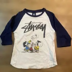 Stussy x Peanuts ラグランTシャツ M/110のサムネイル