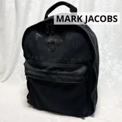 美品 MARC JACOBS ブラック バックパック リュックサック 大容量
