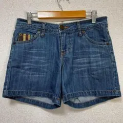 おしゃれな柄ポケット✨ ROXY ロキシー ショートパンツ レディース デニム