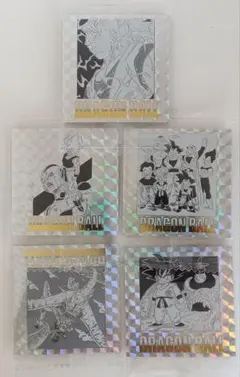 DB40周年記念 オリジナルイラストレーション シールウエハース ５枚セット