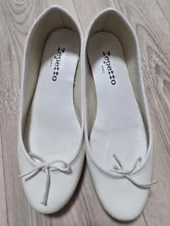 repetto レペット バレエシューズ フラット ホワイト 39 未使用 - メルカリ