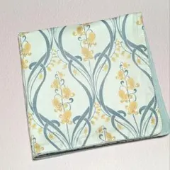 リバティ×ガーゼハンカチ　ブルーベル　大判　ハンドメイド