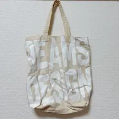 BEAMS DESIGN トートバッグ ベージュ
